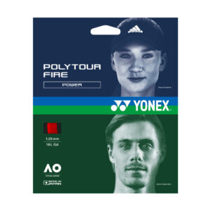 Tenisový výplet POLY TOUR FIRE 1.25 red 12m