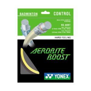 Bedmintonový výplet AEROBITE BOOST 10m gray/yellow