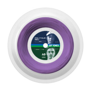 Tenisový výplet POLYTOUR REV 1,20 purple 200m